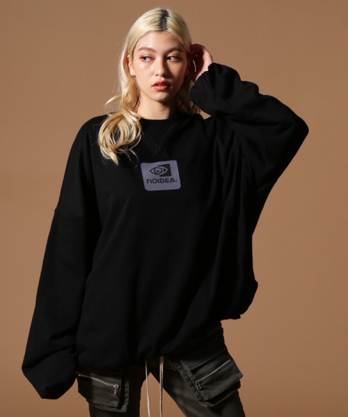 DANKE SCHON（ダンケシェーン）の「DankeSchon/ダンケシェーン/BALLOON CREWNECK（スウェット・レディース・グレー/ブラック・M/L）」の20枚目の写真