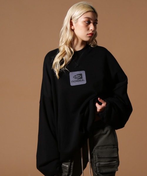 DANKE SCHON（ダンケシェーン）の「DankeSchon/ダンケシェーン/BALLOON CREWNECK（スウェット・レディース・グレー/ブラック・M/L）」の18枚目の写真