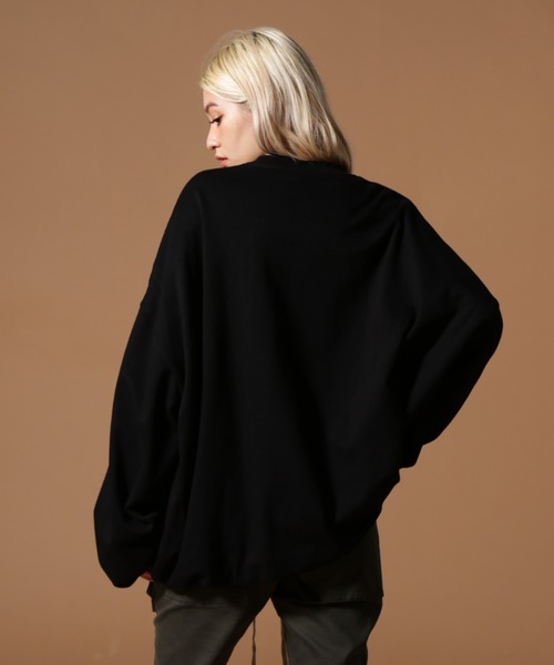 DANKE SCHON（ダンケシェーン）の「DankeSchon/ダンケシェーン/BALLOON CREWNECK（スウェット・レディース・グレー/ブラック・M/L）」の17枚目の写真