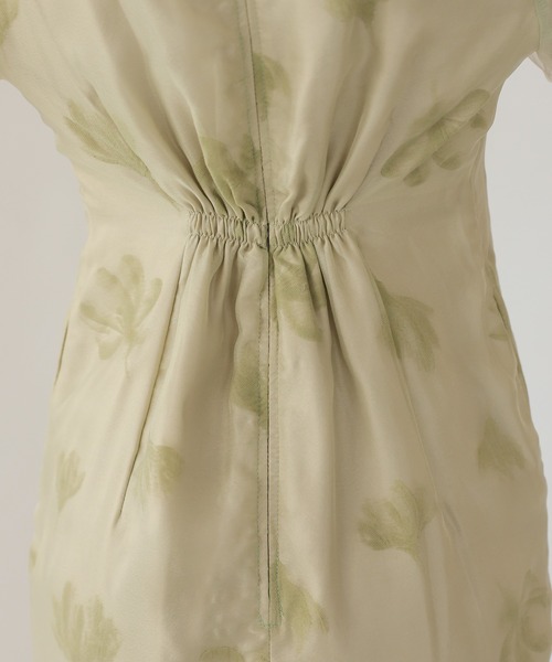 haremode（ハレモード）の「シアーチュールフラワードレス（ドレス・レディース・チャコール/ライトグリーン/ブラック・S/M）」の12枚目の写真