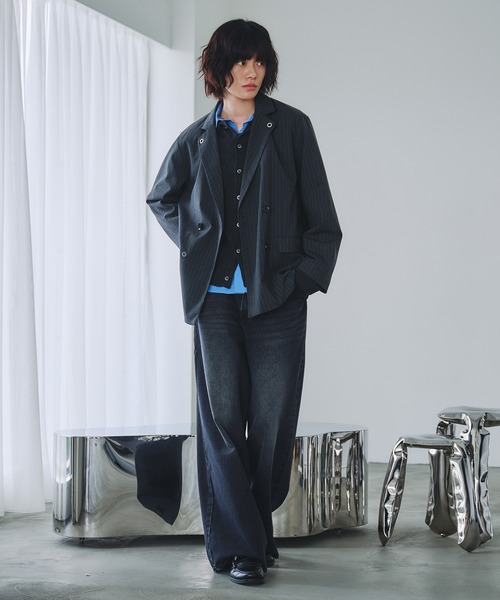 Kiton テーラードジャケット ネイビー コットン100 Kiton テーラードジャケット ネイビー コットン100 メンズ