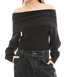 【RVCA/ルーカ】24AW RVCA OFF SHOULDER KNIT/オフショルダーニット