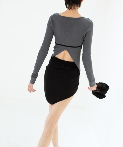 leinwande(ラインヴァンド)の「Bra Intarsia Knit / ブラインターシャニット(ニット/セーター・レディース・グレー/ボルドー/ベージュ・ONE SIZE)」の19枚目の写真