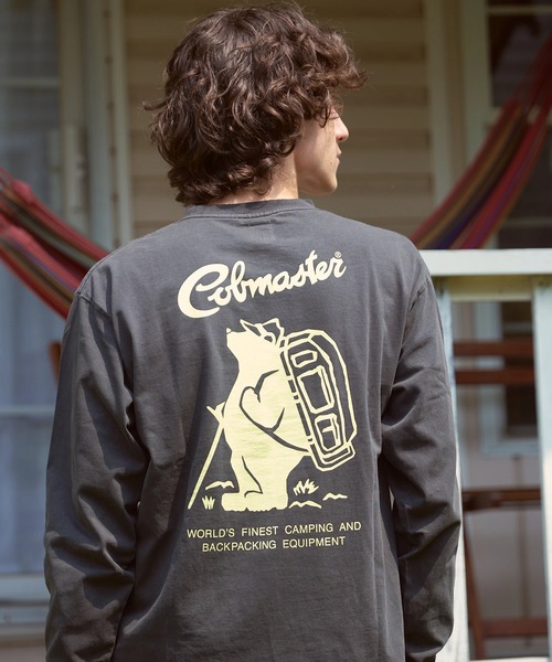 COBMASTER(コブマスター)の「COBMASTER/コブマスター 天竺 L/STEE(スタンダードロゴ)(Tシャツ/カットソー・メンズ・ブラック/ナチュラル・LARGE/X-LARGE/MEDIUM)」の6枚目の写真