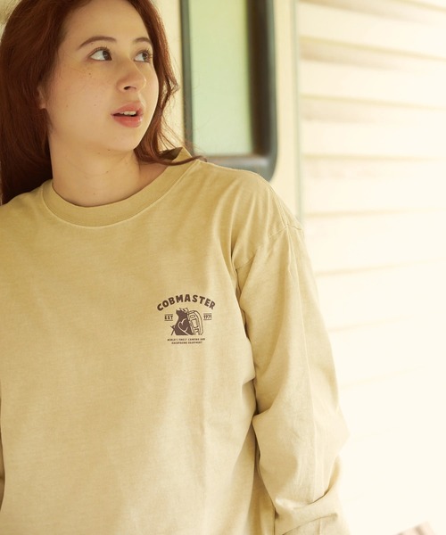 COBMASTER(コブマスター)の「COBMASTER/コブマスター 天竺 L/STEE(スタンダードロゴ)(Tシャツ/カットソー・メンズ・ブラック/ナチュラル・LARGE/X-LARGE/MEDIUM)」の12枚目の写真