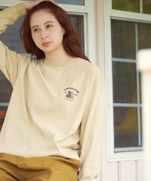 COBMASTER(コブマスター)の「COBMASTER/コブマスター 天竺 L/STEE(スタンダードロゴ)(Tシャツ/カットソー・メンズ・ブラック/ナチュラル・LARGE/X-LARGE/MEDIUM)」の13枚目の写真