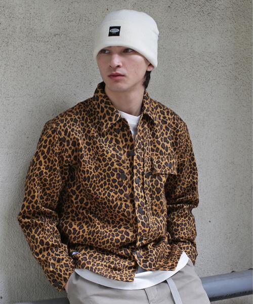 MANASTASH(マナスタッシュ)の「MANASTASH/マナスタッシュ/HEMP TWILL JKT LEPOARD(その他アウター・メンズ・ブラウン/ブラック・S/M/L/XL)」の7枚目の写真