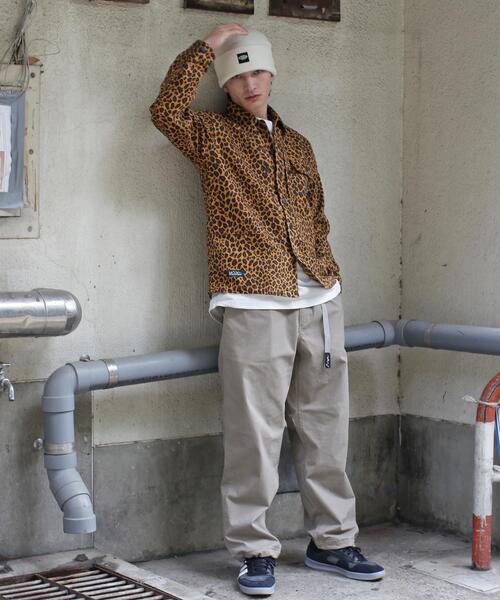 MANASTASH(マナスタッシュ)の「MANASTASH/マナスタッシュ/HEMP TWILL JKT LEPOARD(その他アウター・メンズ・ブラウン/ブラック・S/M/L/XL)」の6枚目の写真