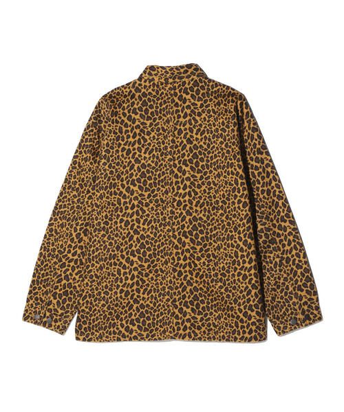 MANASTASH(マナスタッシュ)の「MANASTASH/マナスタッシュ/HEMP TWILL JKT LEPOARD(その他アウター・メンズ・ブラウン/ブラック・S/M/L/XL)」の3枚目の写真