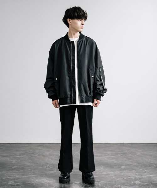 セール】ポリDEWSPO オーバーサイズMA-1フライトジャケット