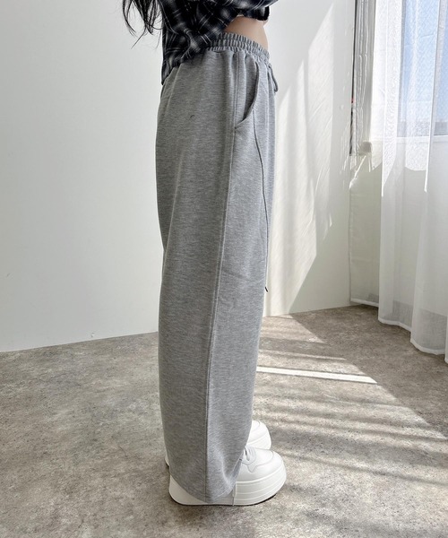 INGNI(イング)の「切替スウェットパンツ/A(スウェットパンツ・レディース・ブラック/グレー・FREE)」の8枚目の写真
