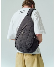 ADAM PATEK | 【ADAMPATEK/アダムパテック】square quilt sling bag スクエアキルトバッグ(バックパック/リュック)