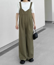 LE MORE（リモア）の「ビスチェデザインサロペット（サロペット/オーバーオール）」