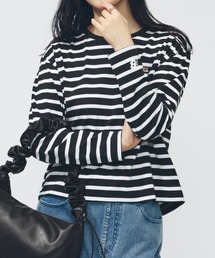 【別注】ニューバランス New Balance THE CITY ロングスリーブボーダーTシャツ シューパッ 限定コラボ
