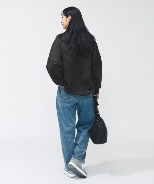 NEW BALANCE(ニューバランス)の「【別注】ニューバランス New Balance THE CITY ロングスリーブボーダーTシャツ シューパッ 限定コラボ(Tシャツ/カットソー・レディース・アイボリー/ブラック・M/L)」の18枚目の写真