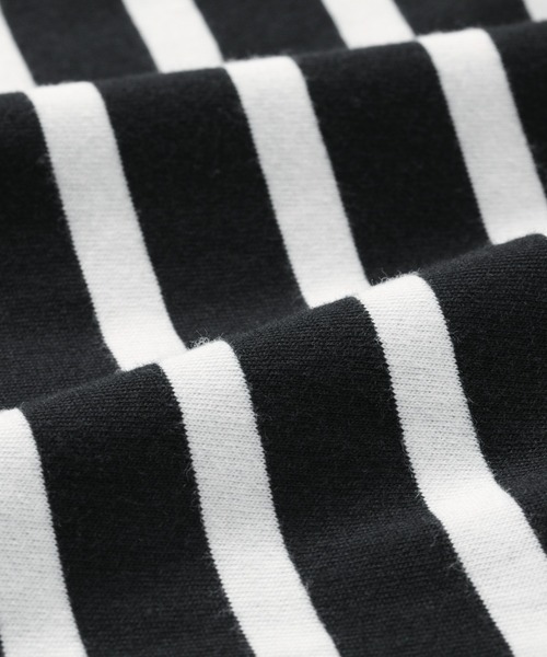 NEW BALANCE(ニューバランス)の「【別注】ニューバランス New Balance THE CITY ロングスリーブボーダーTシャツ シューパッ 限定コラボ(Tシャツ/カットソー・レディース・アイボリー/ブラック・M/L)」の20枚目の写真