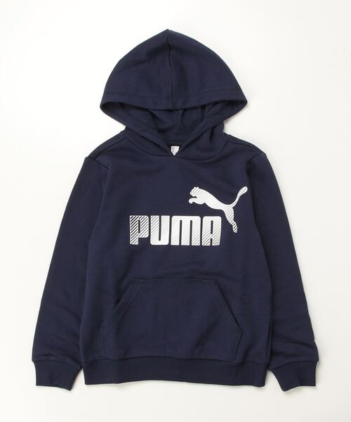 PUMA（プーマ）の「プーマ PUMA キッズ HD フレンチテリー_（パーカー・キッズ・オリーブ/グレー/ブラック/ネイビー・120cm/130cm/140cm/150cm/160cm）」の4枚目の写真