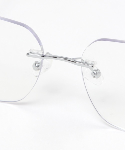 セール】オリジナルリムレス伊達メガネ（メガネ）｜niko and