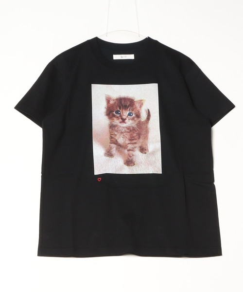 G.V.G.V.(ジーヴィージーヴィー)の「TOMBOY CAT TEE(Tシャツ/カットソー・レディース・ブラック・M/S)」の4枚目の写真