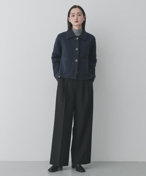 SENSE OF PLACE by URBAN RESEARCH(センスオブプレイスバイアーバンリサーチ)の「『WEB/一部店舗限定』ワイドイージーパンツ(その他パンツ・レディース・ブラック/グレー/ブラウン系その他・SMALL/MEDIUM/LARGE/X-SMALL/TALL)」の8枚目の写真