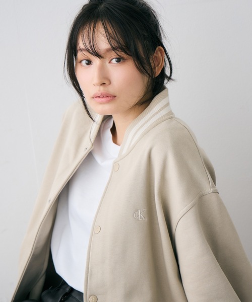 セール】ジャケット - バーシティボンバージャケット（スタジャン