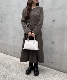 IKKA LOUNGE（イッカラウンジ）の「カットジャガードワンピース（ワンピース）」