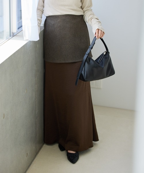 gemeil（ジェムイル）の「スクエアワンショルダーバッグ/gemeilコラボ（ショルダーバッグ・レディース・ブラック系その他2・FREE）」の6枚目の写真