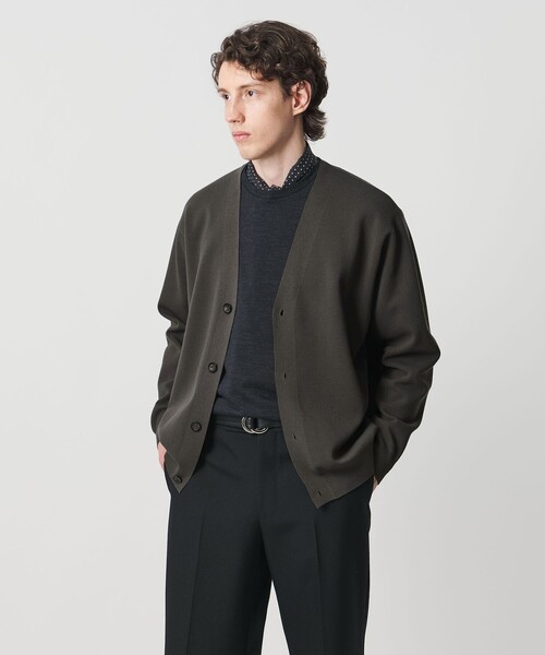 フォーシーズンズ ミラノリブ カーディガン（カーディガン/ボレロ