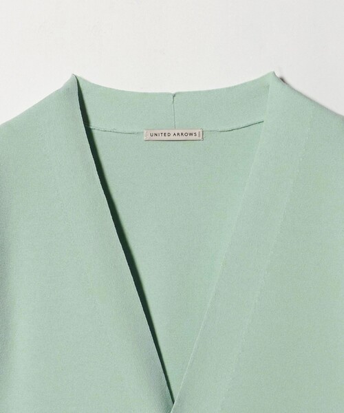 UNITED ARROWS(ユナイテッドアローズ)の「フォーシーズンズ ミラノリブ カーディガン(カーディガン/ボレロ・メンズ・ナチュラル/ライム/ダークグレー・M/S/XL/L)」の20枚目の写真