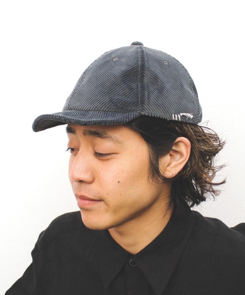 HUNTISM（ハンティズム）の「Corduroy Umpire Cap（キャップ・メンズ・オレンジ/ブラック/グレー・ONE SIZE）」の14枚目の写真