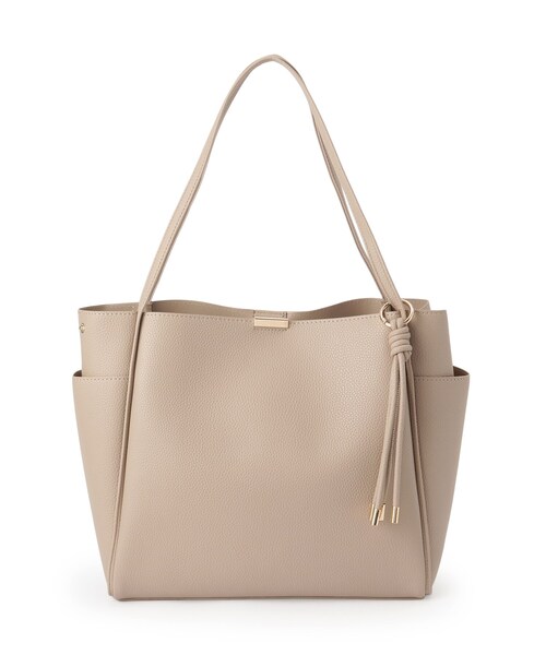 ITS'DEMO（イッツデモ）の「【通勤】タッセル付き変形A4トート（トートバッグ・レディース・ナチュラル/ブラック/ブラウン系/モスグリーン・00）」の20枚目の写真