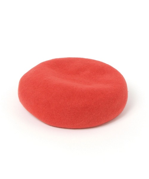 studio CLIP（スタディオクリップ）の「【抗菌防臭】洗えるウールベレー帽（ハンチング/ベレー帽・レディース・ブラック/アイボリー/グレー/レッド/ブラウン・FREE）」の5枚目の写真