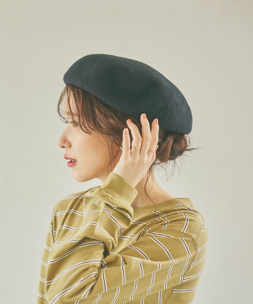 dopタンバリン ❦ベレー帽❦ dopタンバリン ❦ベレー帽❦ mina perhonen -dop-tambourine