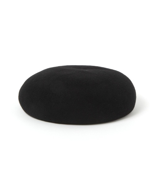studio CLIP（スタディオクリップ）の「【抗菌防臭】洗えるウールベレー帽（ハンチング/ベレー帽・レディース・ブラック/アイボリー/グレー/レッド/ブラウン・FREE）」の10枚目の写真