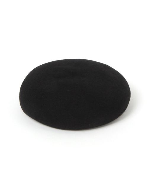 studio CLIP（スタディオクリップ）の「【抗菌防臭】洗えるウールベレー帽（ハンチング/ベレー帽・レディース・ブラック/アイボリー/グレー/レッド/ブラウン・FREE）」の12枚目の写真