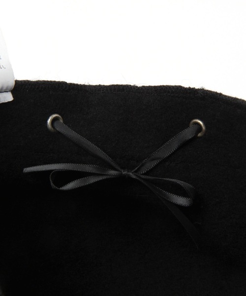 studio CLIP（スタディオクリップ）の「【抗菌防臭】洗えるウールベレー帽（ハンチング/ベレー帽・レディース・ブラック/アイボリー/グレー/レッド/ブラウン・FREE）」の16枚目の写真