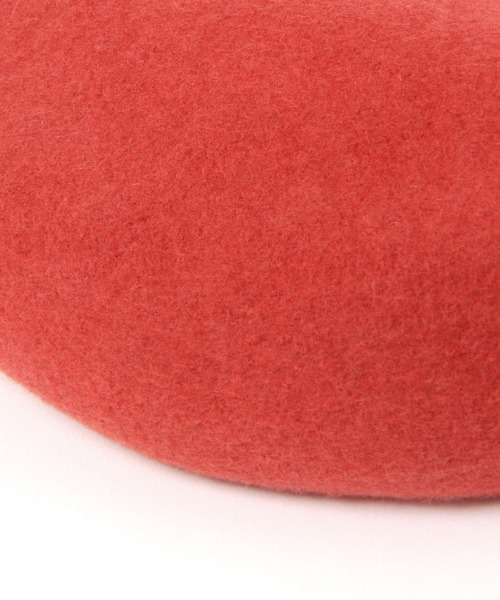 studio CLIP（スタディオクリップ）の「【抗菌防臭】洗えるウールベレー帽（ハンチング/ベレー帽・レディース・ブラック/アイボリー/グレー/レッド/ブラウン・FREE）」の19枚目の写真