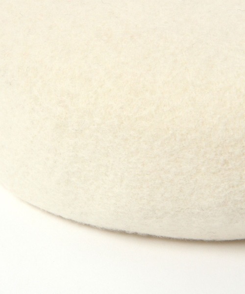 studio CLIP（スタディオクリップ）の「【抗菌防臭】洗えるウールベレー帽（ハンチング/ベレー帽・レディース・ブラック/アイボリー/グレー/レッド/ブラウン・FREE）」の22枚目の写真