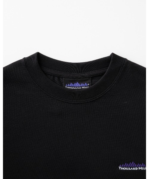 THOUSAND MILE（サウザンドマイル）の「[Unisex]SHORT SLEEVE T-SHIRT T/C JERSEY/ショートスリーブTシャツ（Tシャツ/カットソー・メンズ・ブラック/ネイビー/グリーン/チャコールグレー/グレー/ホワイト・XL/L/M/S/XS）」の7枚目の写真