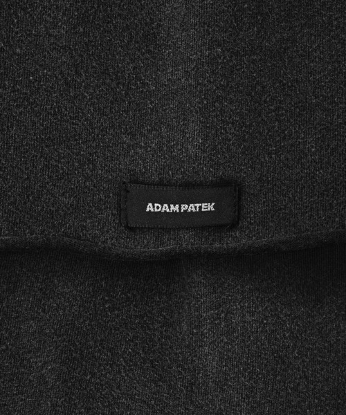 ADAM PATEK(アダムパテック)の「ADAMPATEK/wide boxcut layered long sleeve/ワイドボックスシルエットフェイクレイヤードロンT(Tシャツ/カットソー・メンズ・ブラック/ホワイト・1/2)」の19枚目の写真
