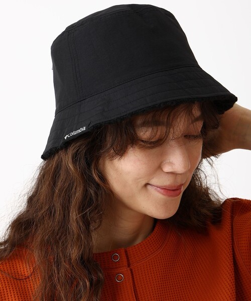 Columbia(コロンビア)の「Columbia/クララボウアロウ ボア バケット UVカット リバーシブル/コロンビア(ハット・レディース・ブラック/ストーン/ブラウン・S/M/L/XL)」の4枚目の写真