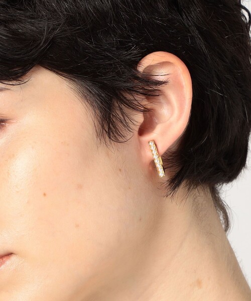 TOMORROWLAND （トゥモローランド）の「【別注】januka Pearl イヤリング（イヤリング・レディース・ゴールド系その他・FREE）」の3枚目の写真