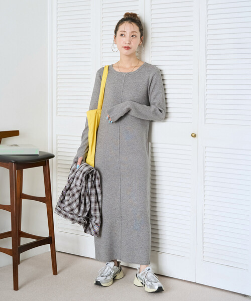 限定展開 吸湿発熱 ニットワンピース（ワンピース）｜FREAK'S STORE