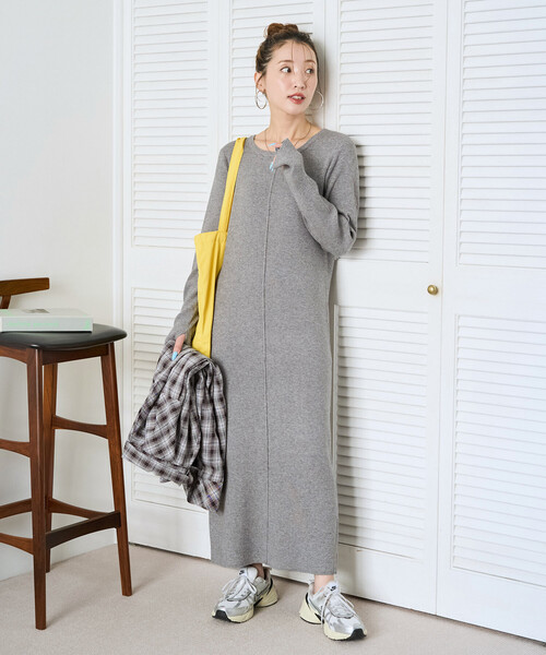 限定展開 吸湿発熱 ニットワンピース（ワンピース）｜FREAK'S STORE