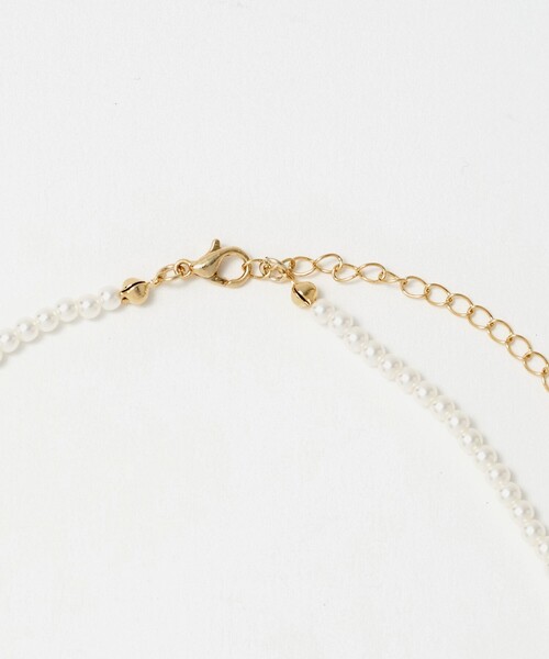 green label relaxing(グリーンレーベルリラクシング)の「<MILK×SODA>リボン ネックレス(ネックレス・キッズ・シルバー/ゴールド・FREE)」の5枚目の写真