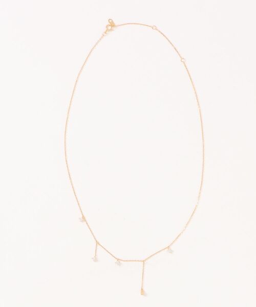 blatto 925silver】シルバー925 きらめきドロップチャームネックレス