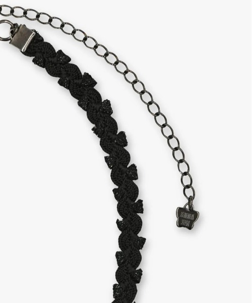 ANNA SUI（アナスイ）の「ブラックスワンモチーフ チョーカーネックレス（チョーカー・レディース・ブラック・FREE）」の3枚目の写真