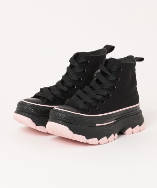 Converse All Star 厚底 ハイカット ブラック converse コンバース ALL STAR TREKWAVE BP HI レディーススニーカー