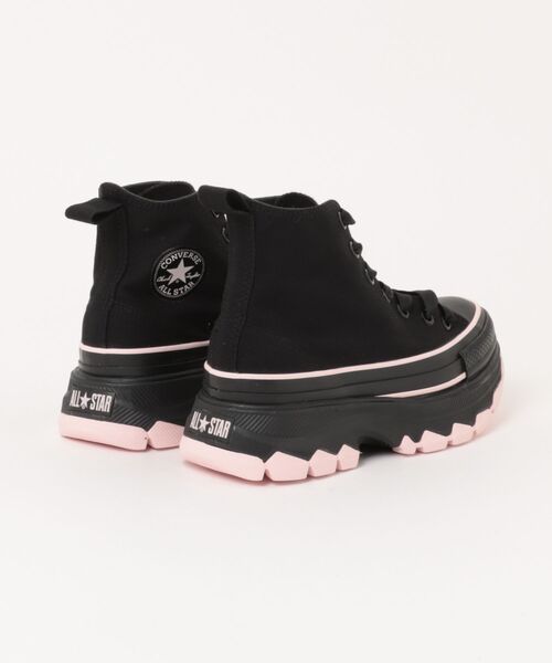 CONVERSE(コンバース)の「converse コンバース ALL STAR TREKWAVE BP HI レディーススニーカー ハイカット 厚底(オールスタートレックウエーブBPHI)(スニーカー・レディース・ブラック/ピンク・22.5cm/23.0cm/23.5cm/24.0cm/24.5cm/25.0cm)」の3枚目の写真