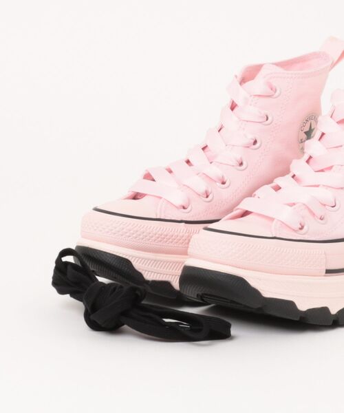 CONVERSE(コンバース)の「converse コンバース ALL STAR TREKWAVE BP HI レディーススニーカー ハイカット 厚底(オールスタートレックウエーブBPHI)(スニーカー・レディース・ブラック/ピンク・22.5cm/23.0cm/23.5cm/24.0cm/24.5cm/25.0cm)」の6枚目の写真